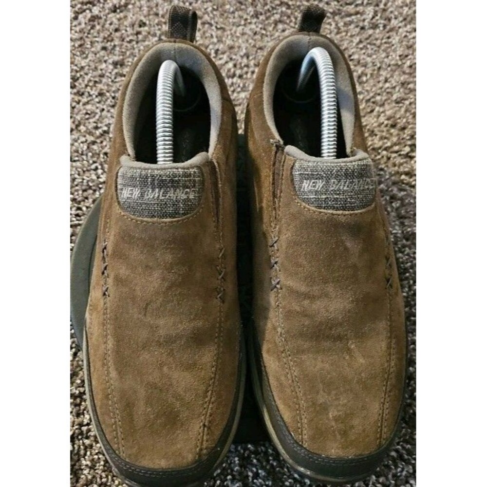 New Balance MWM756BR Mens Slip On Hiking Outdoor Walking Shoes Sz 10.5 D